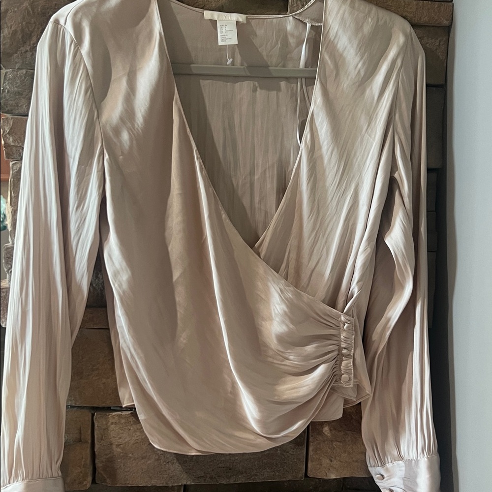 H&M Cream Blouse